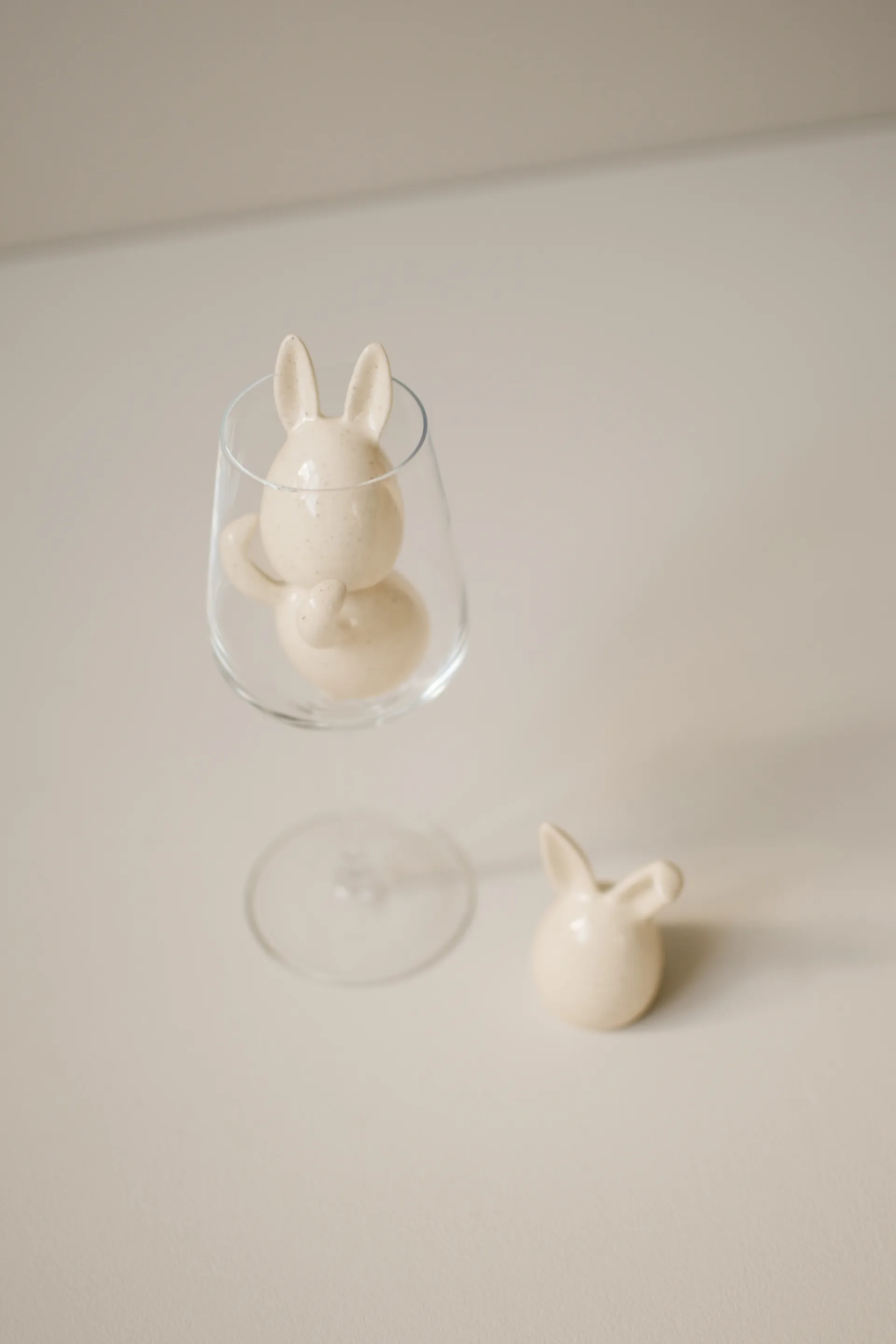 Triplets easter rabbit 三件套装, 香草色/淡奶油色 DBKD