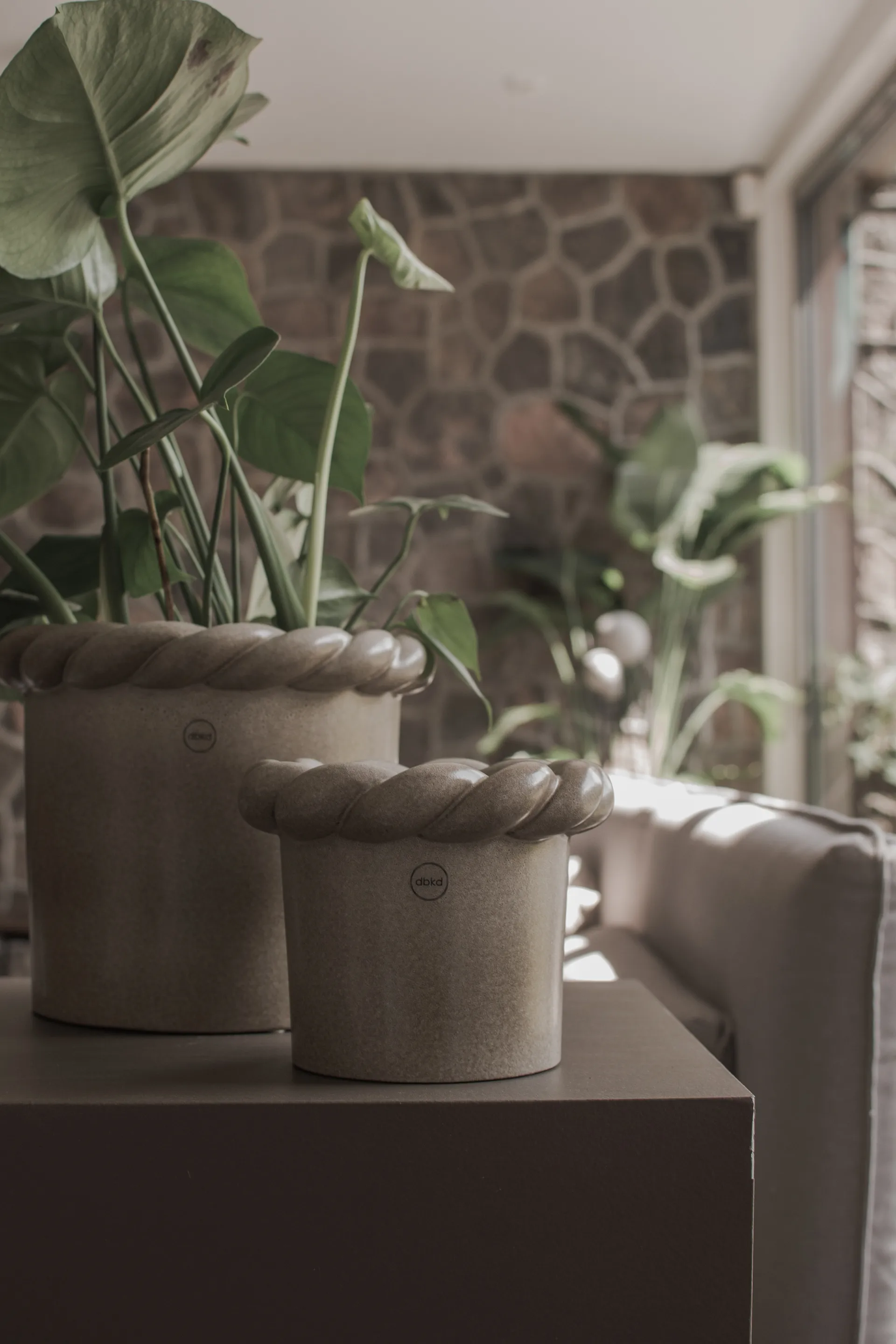 Twine 花盆 Ø14 cm, 米色 DBKD