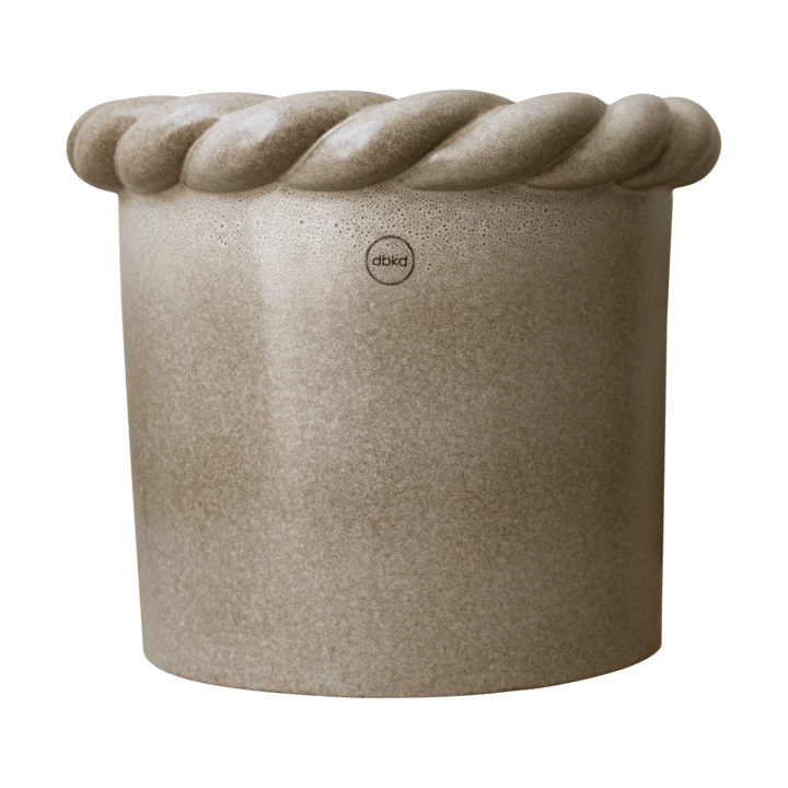 Twine 花盆 Ø22 cm - 米色 - DBKD