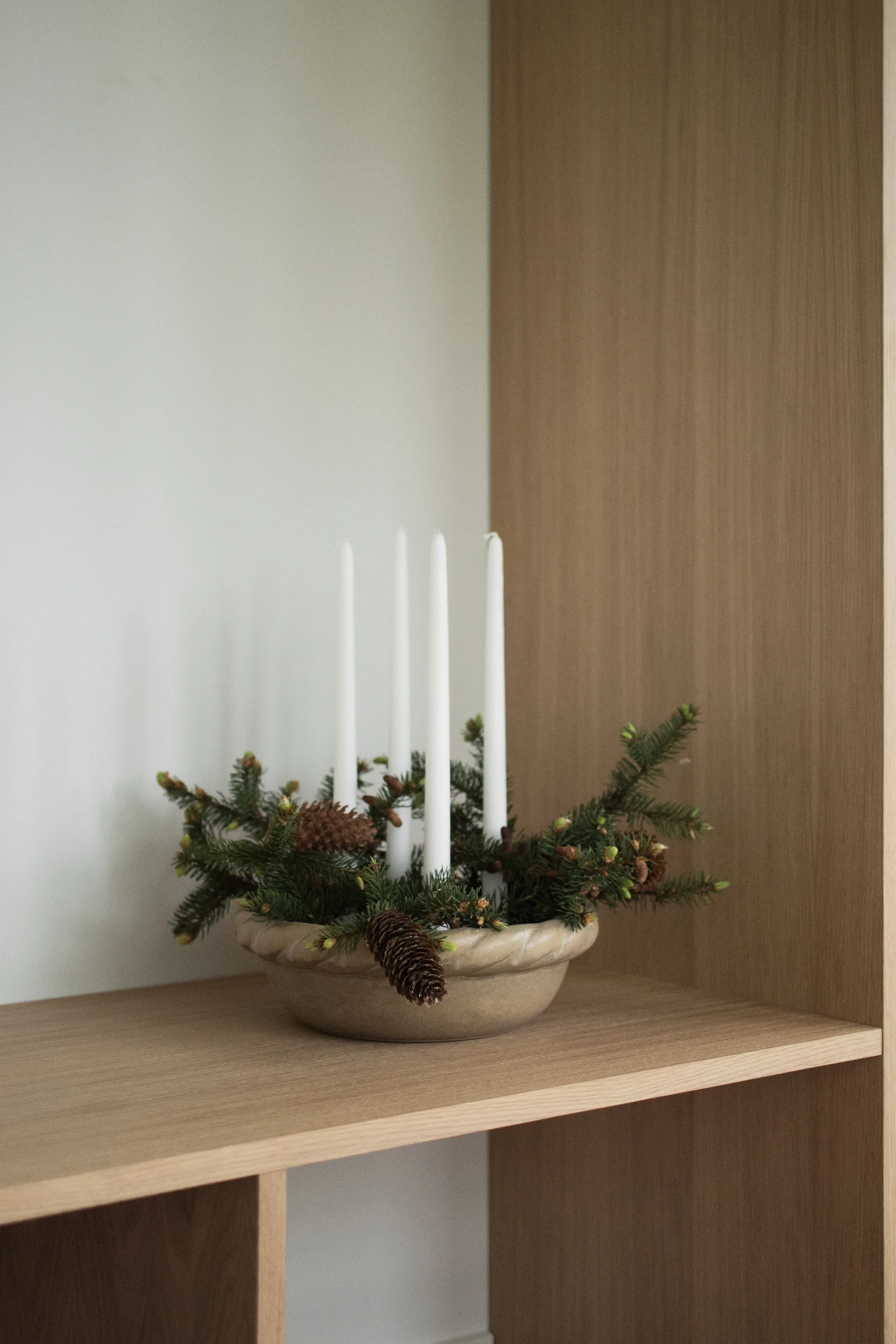 Twine 盘子 烛台 Ø30 cm, 米色 DBKD