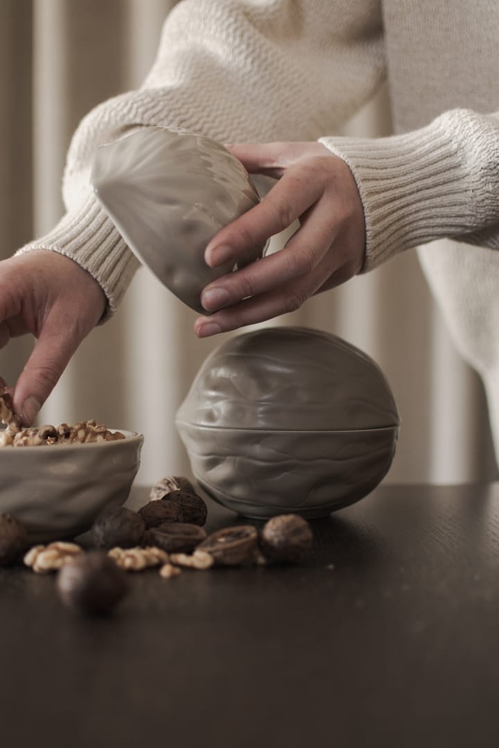 Walnut 碗 （含盖子）, Dust DBKD