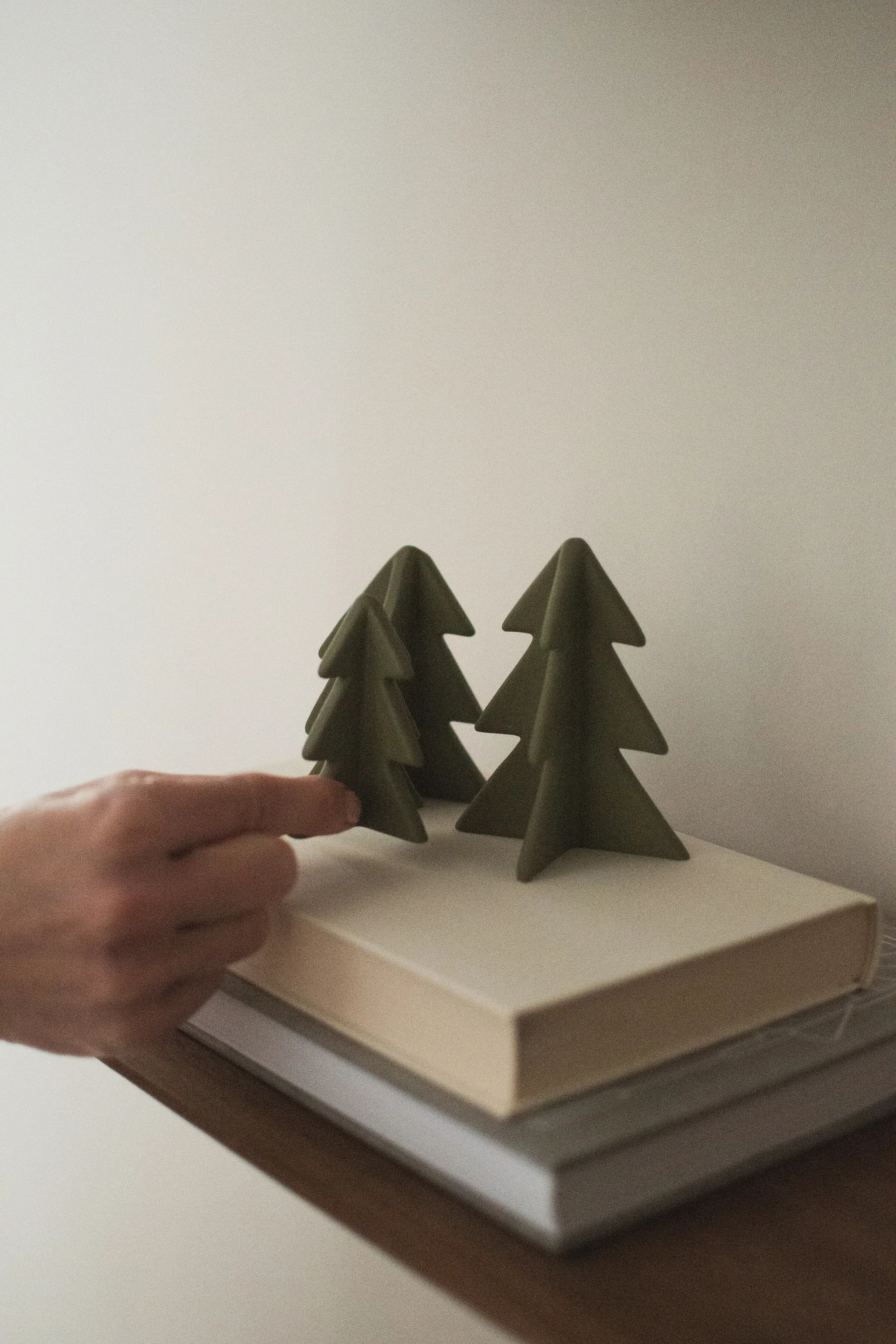 Winter tree 装饰, 绿色, 7 cm DBKD