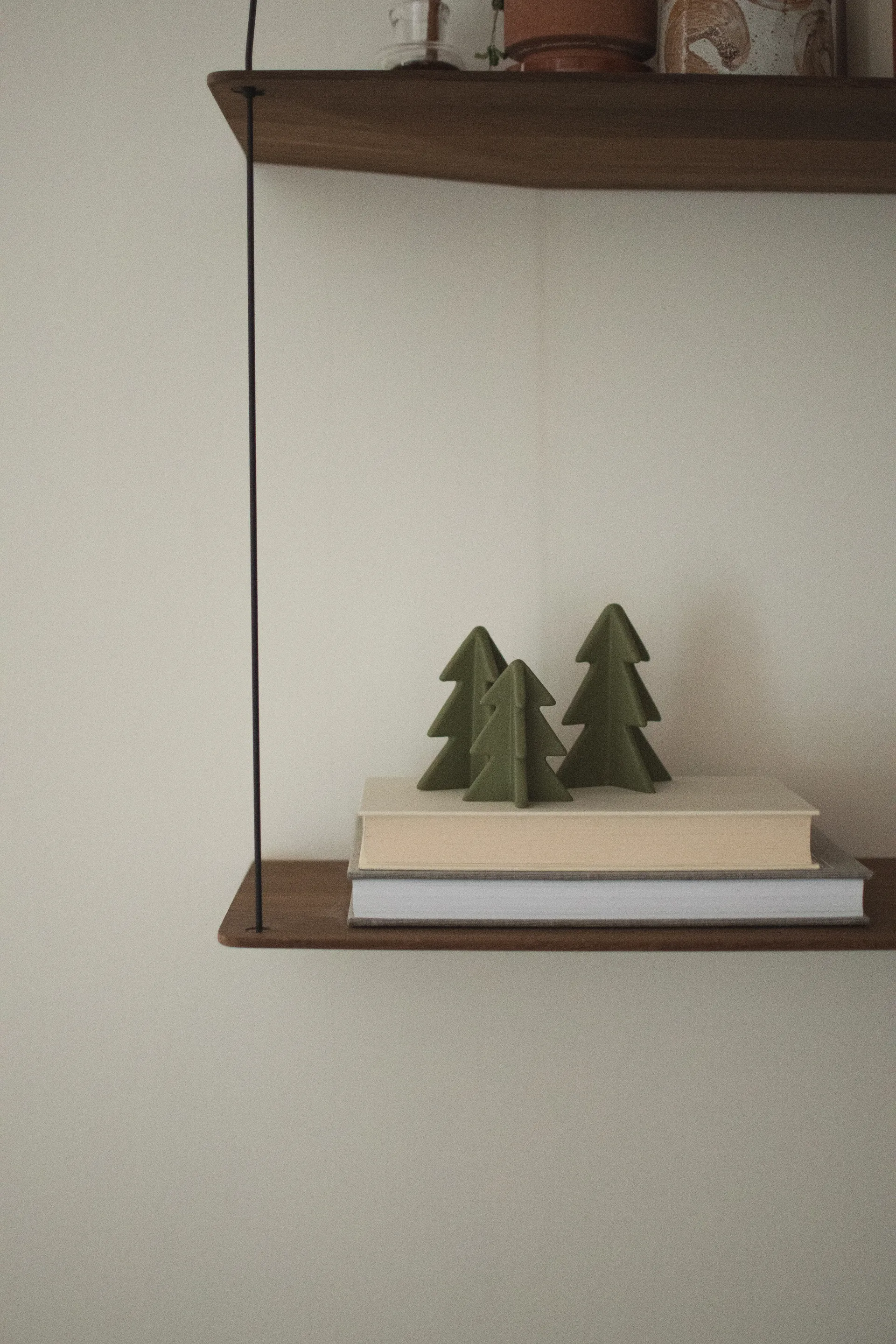 Winter tree 装饰, 绿色, 7 cm DBKD