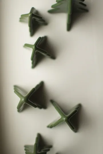 Winter tree 装饰 - 绿色, 7 cm - DBKD