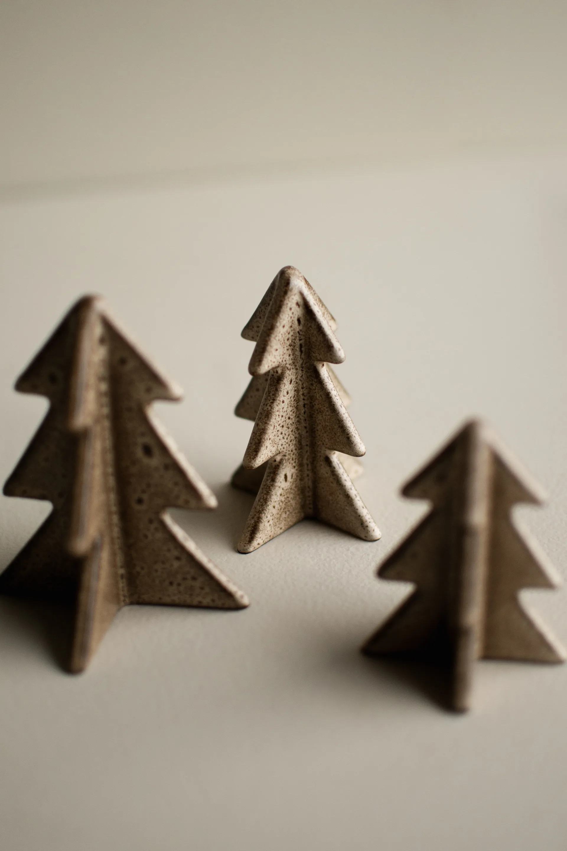 Winter tree 装饰, 米色, 8 cm DBKD