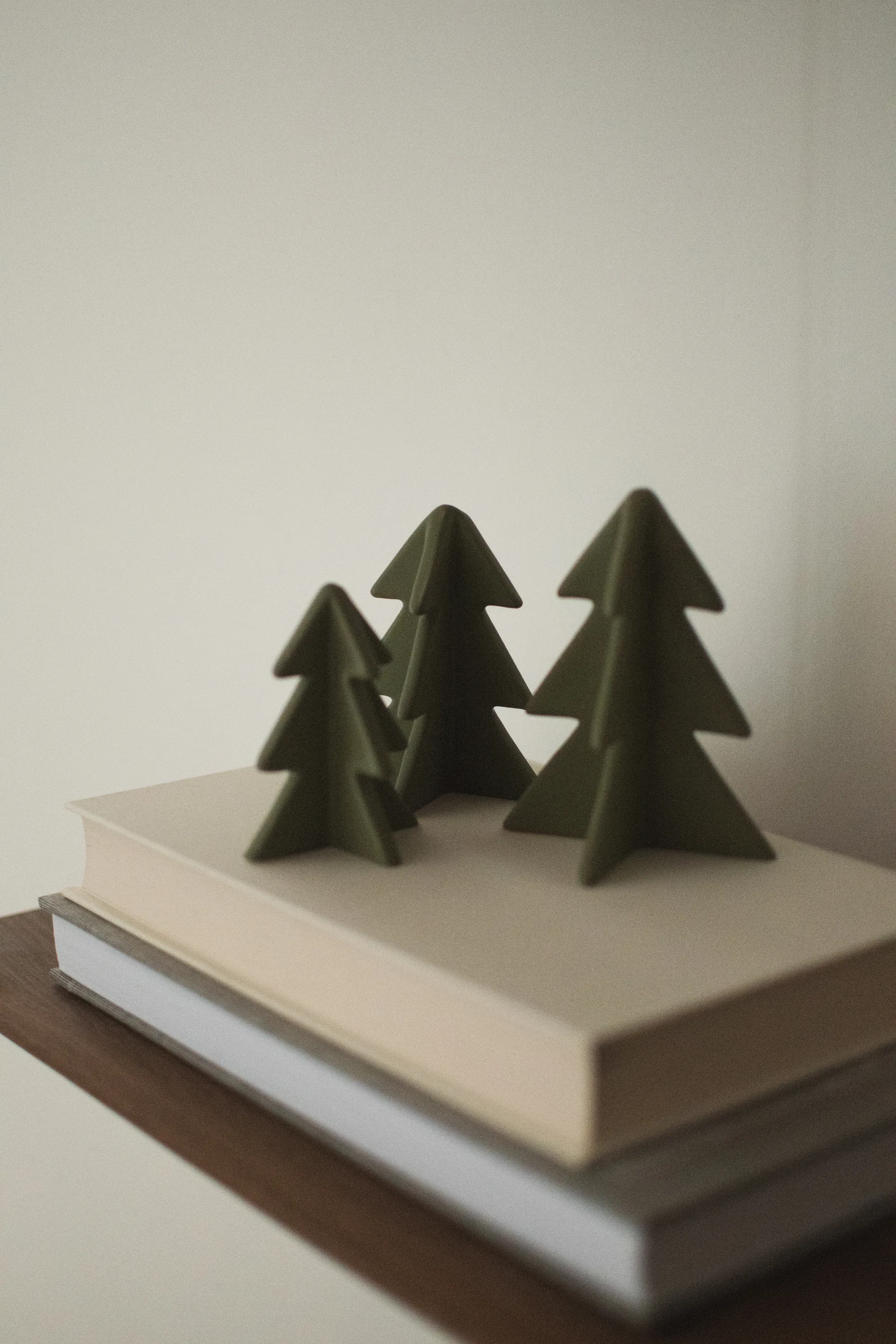 Winter tree 装饰, 绿色, 8 cm DBKD