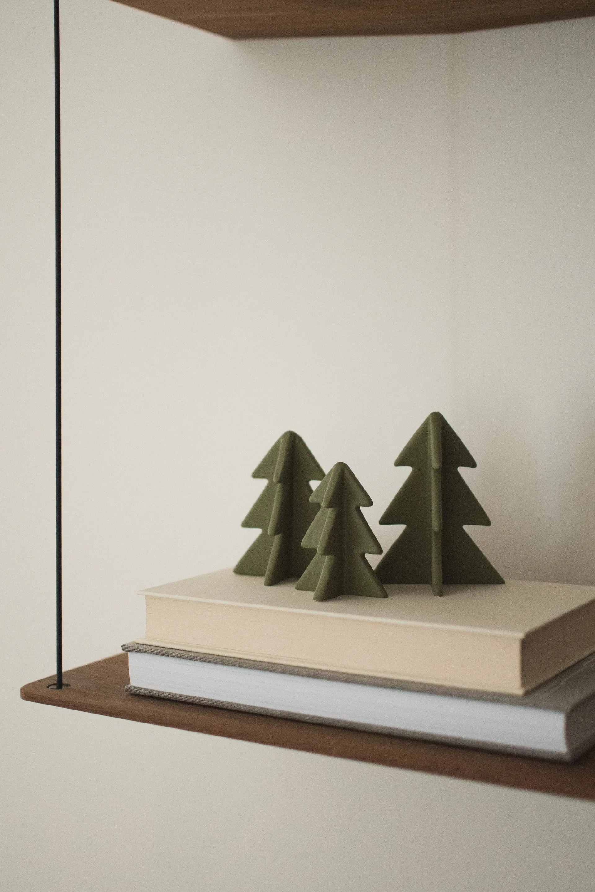 Winter tree 装饰, 绿色, 8 cm DBKD