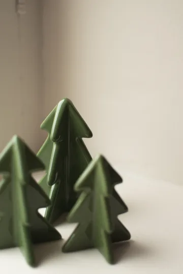 Winter tree 装饰 - 绿色, 9.5 cm - DBKD