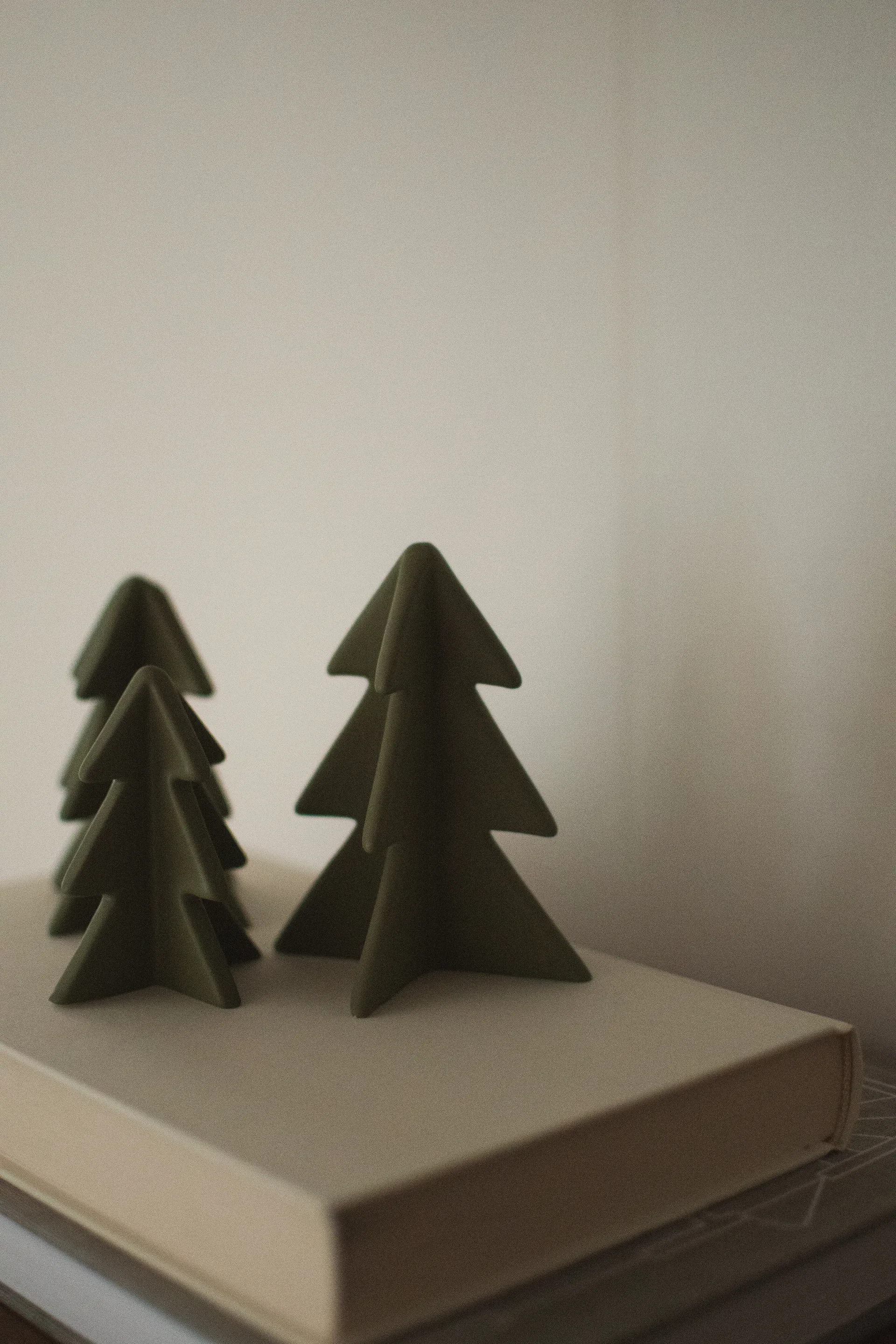 Winter tree 装饰, 绿色, 9.5 cm DBKD