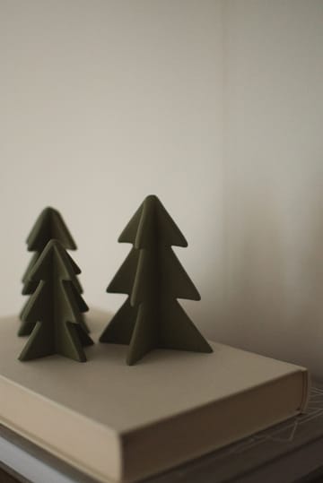 Winter tree 装饰 - 绿色, 9.5 cm - DBKD