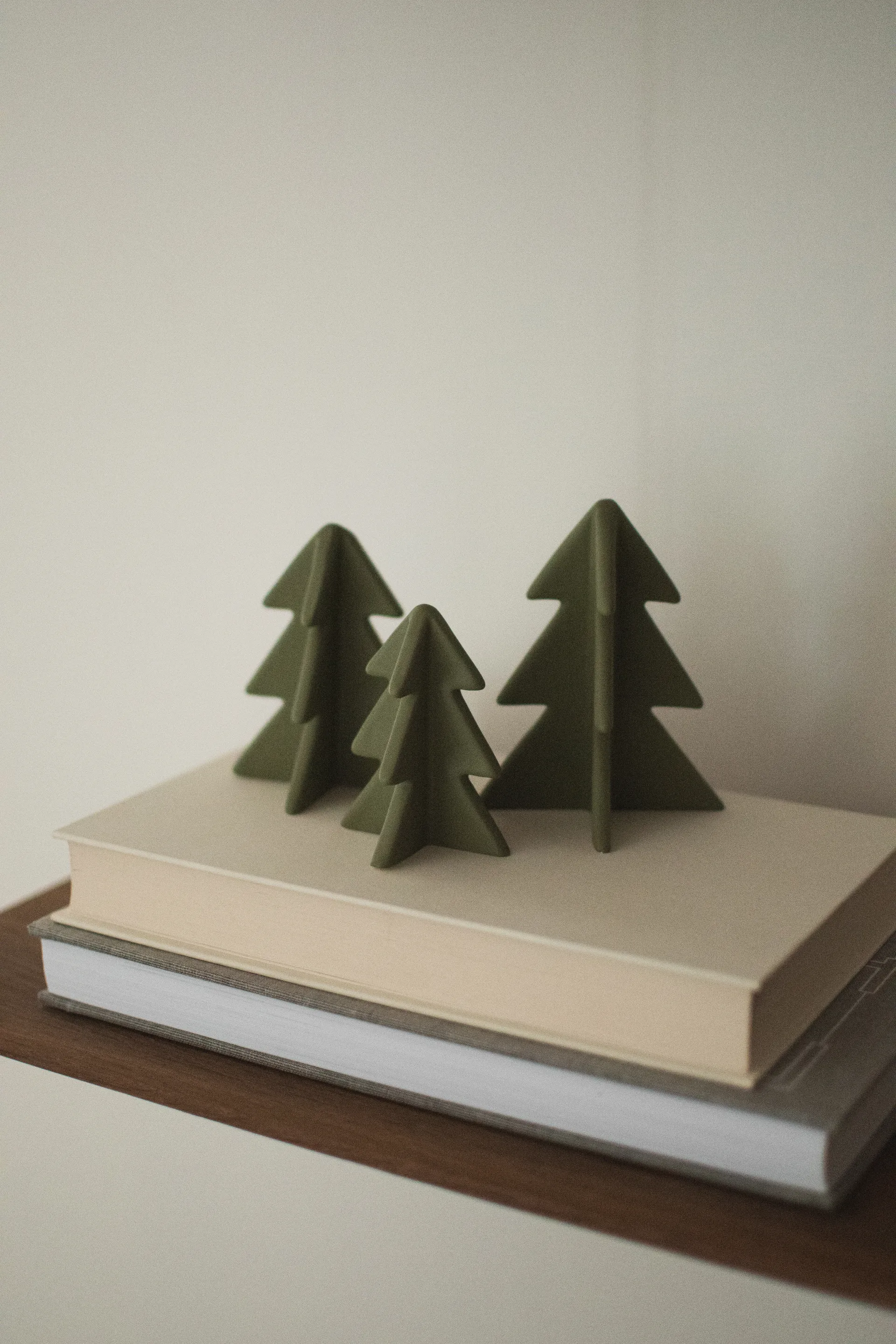 Winter tree 装饰, 绿色, 9.5 cm DBKD