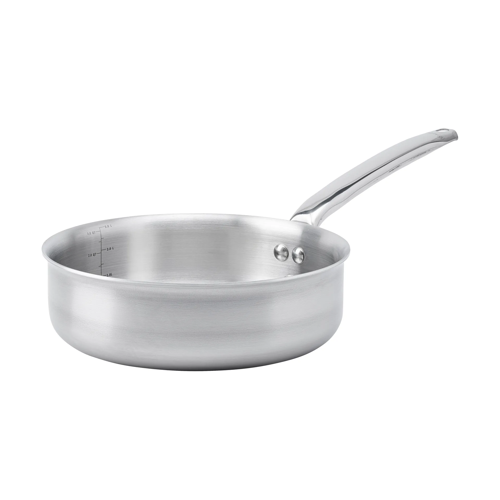 Alchimy 不锈钢煎炒锅厨具, Ø24cm De Buyer