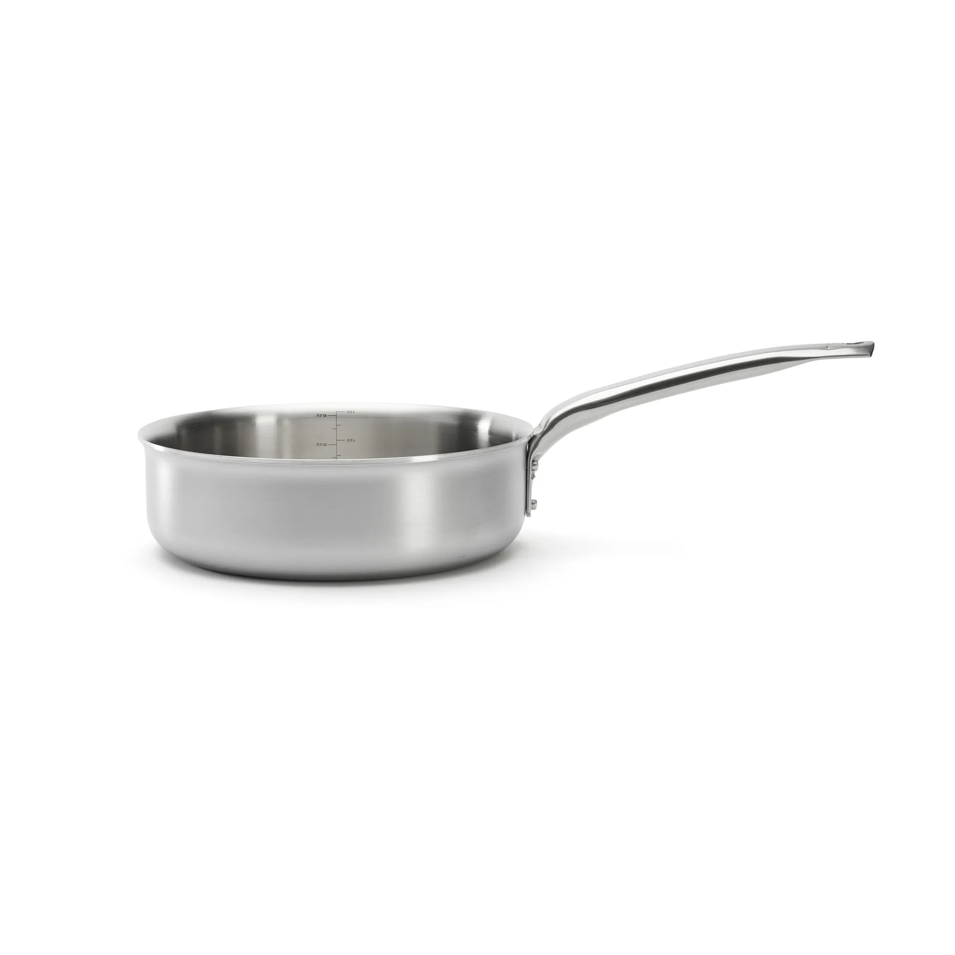 Alchimy 不锈钢煎炒锅厨具, Ø24cm De Buyer