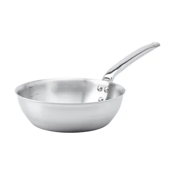 Alchimy 不锈钢圆边煎炒锅 - Ø24cm - De Buyer