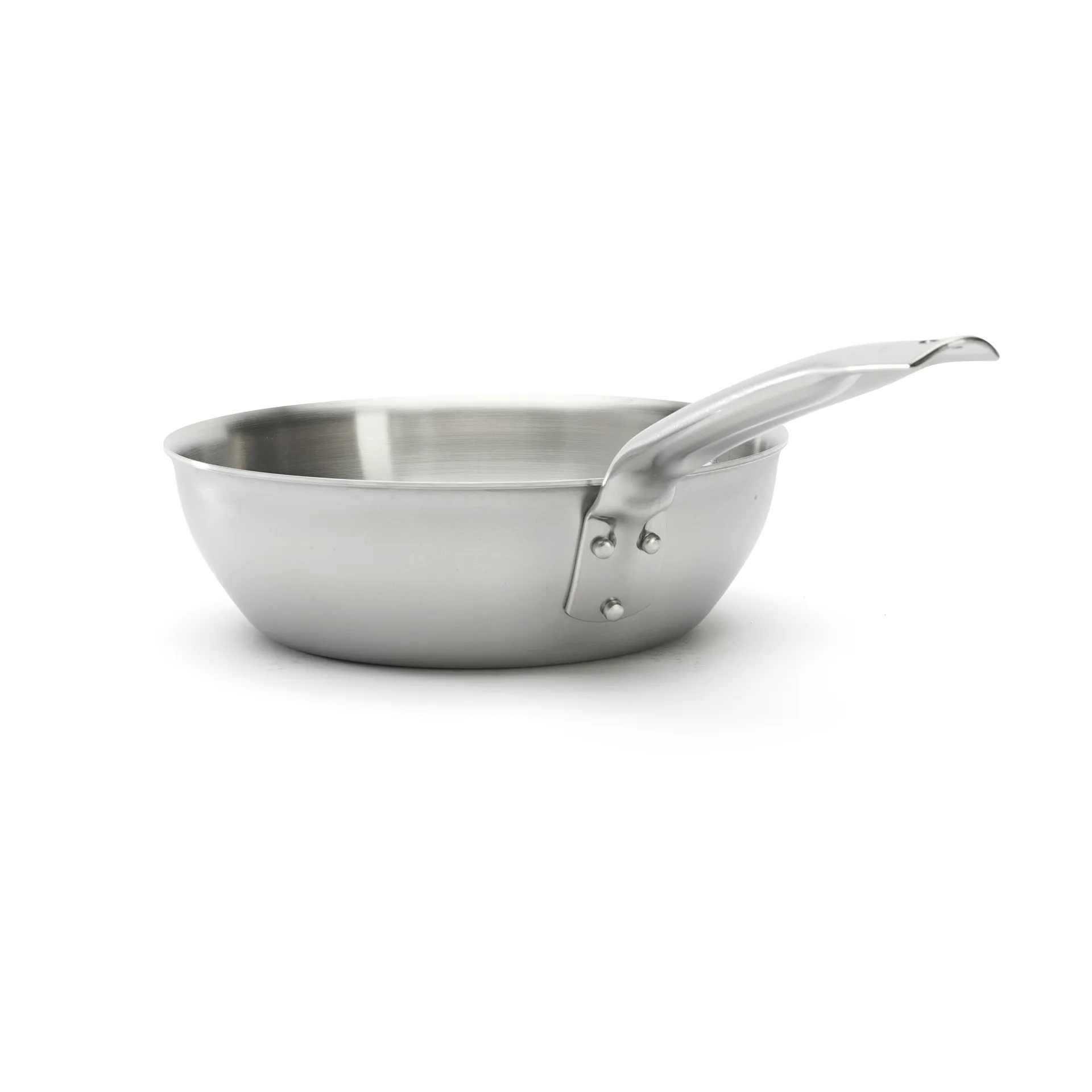 Alchimy 不锈钢圆边煎炒锅, Ø24cm De Buyer