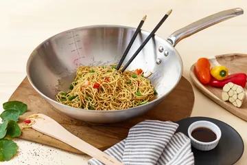 Alchimy 不锈钢炒锅厨具用品 - Ø32cm - De Buyer