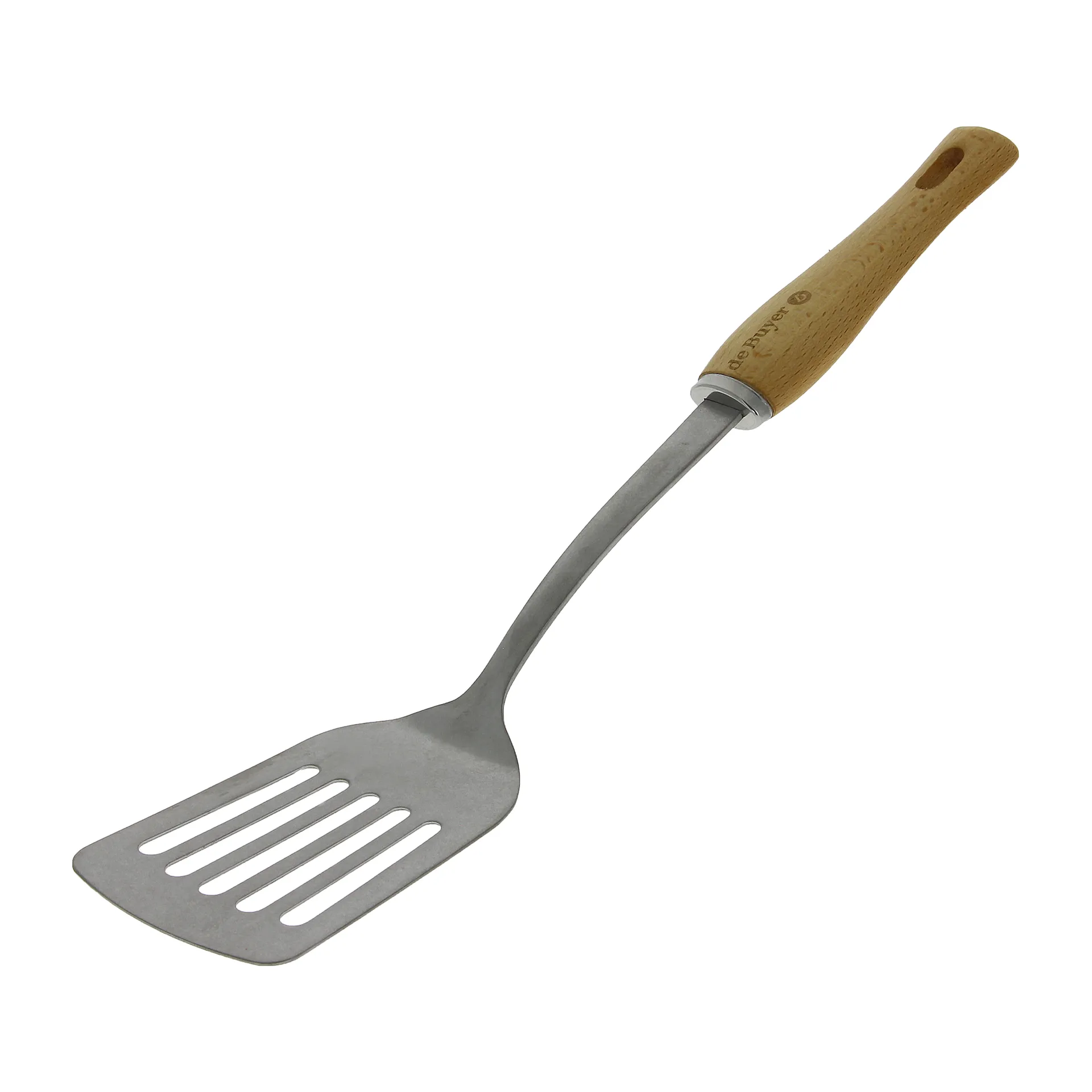 De Buyer B Bois spatula with wooden handle, 不锈钢 De Buyer