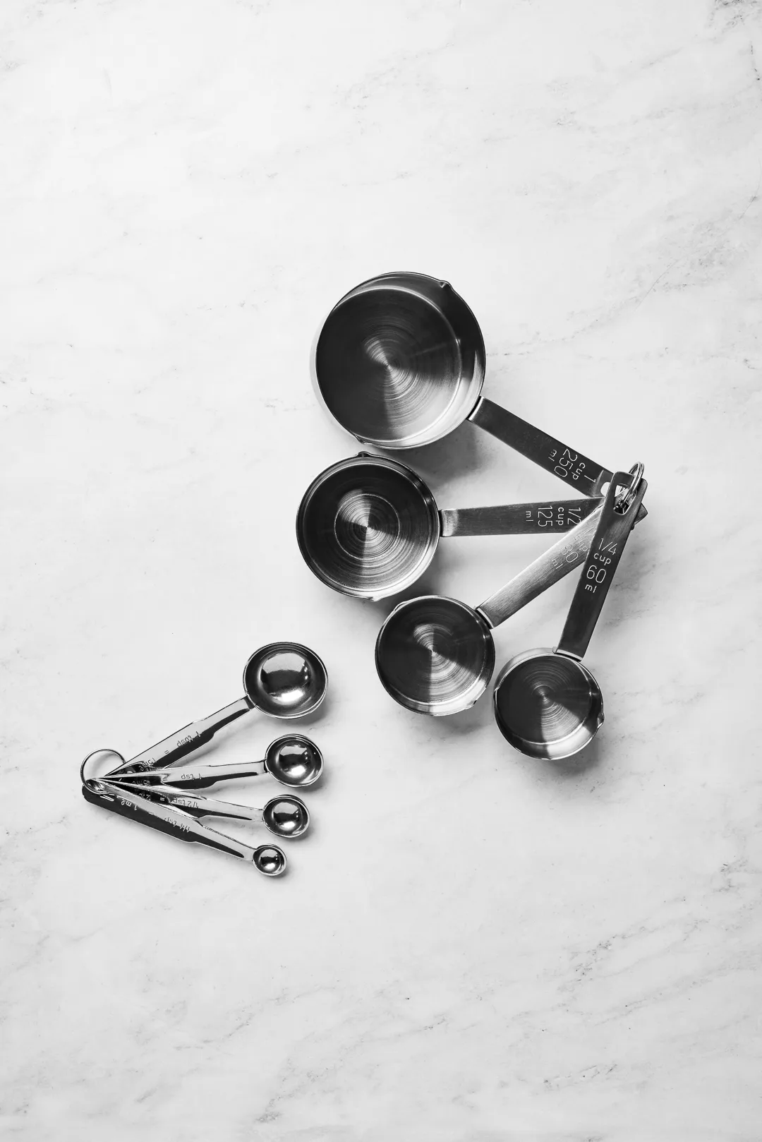 De Buyer measuring 杯子 60-250 ml 4 pieces, 不锈钢 De Buyer