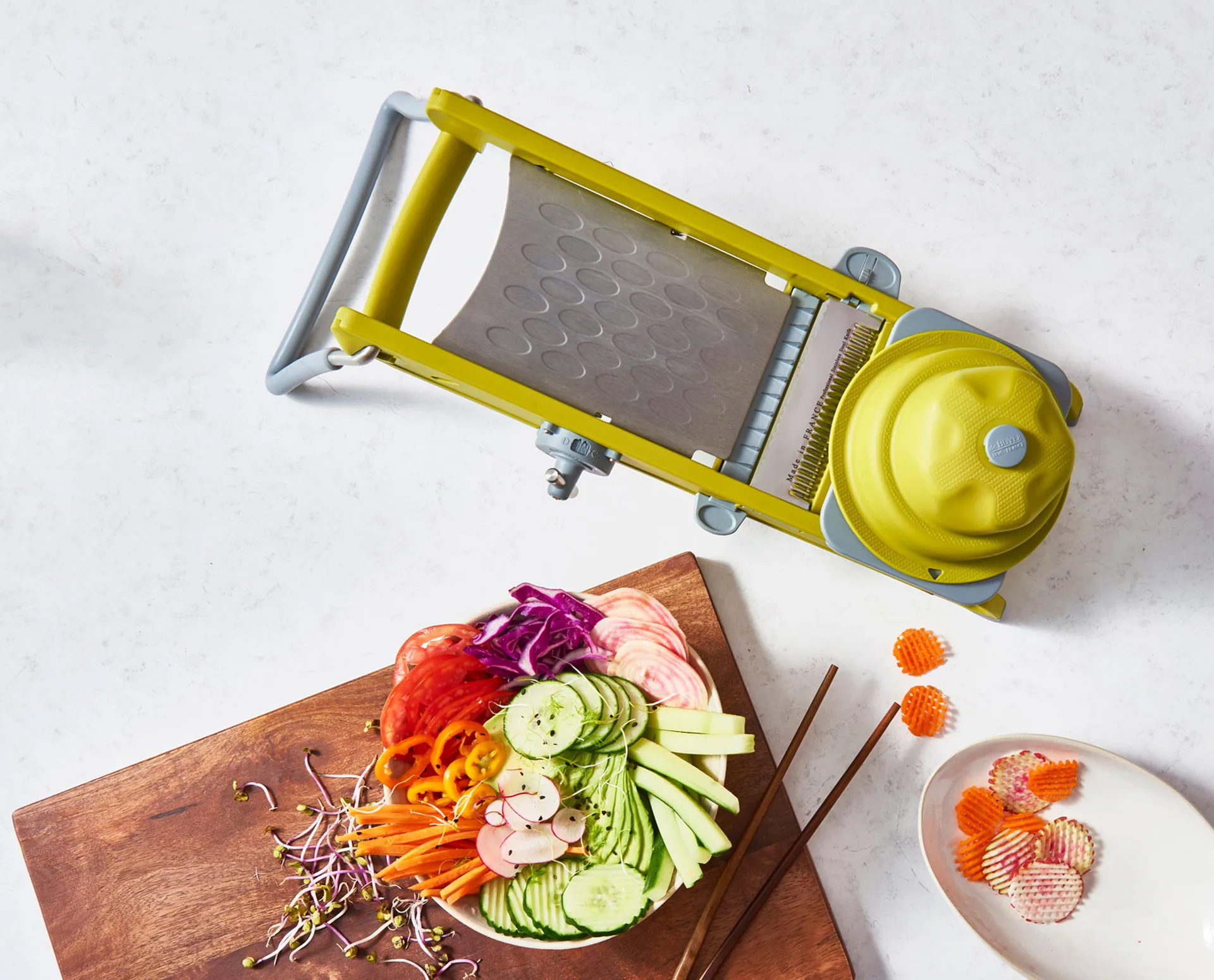 De Buyer Swing Plus mandoline, 绿色 De Buyer