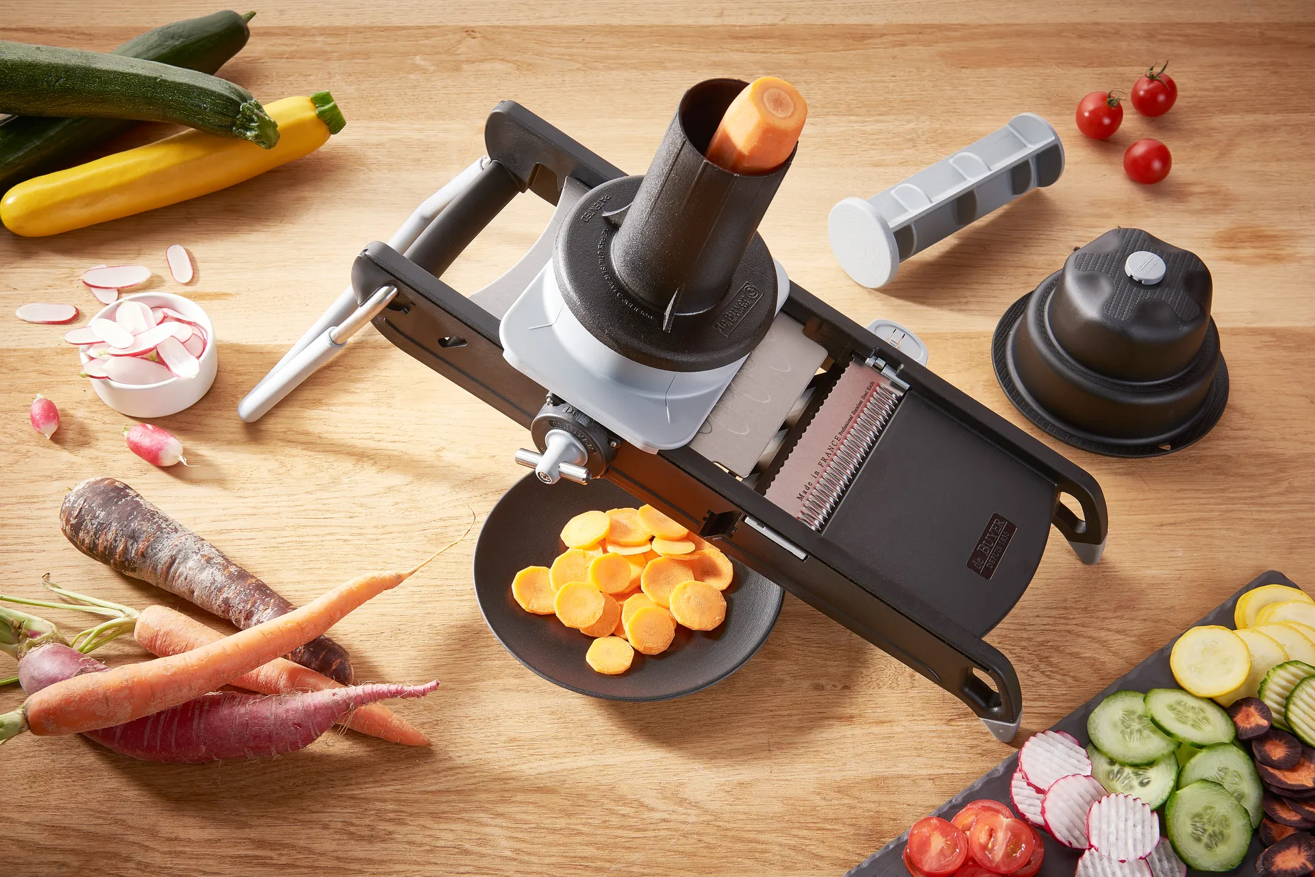 Gravity slicing kit de Buyer 切片器配件, 黑色 De Buyer
