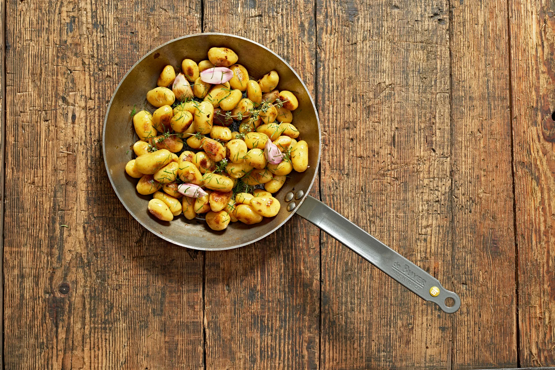 Mineral B frying 煎锅/炒锅, 24 cm De Buyer