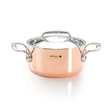 Prima Matera 带盖电磁炉适用砂锅 - 20cm - De Buyer