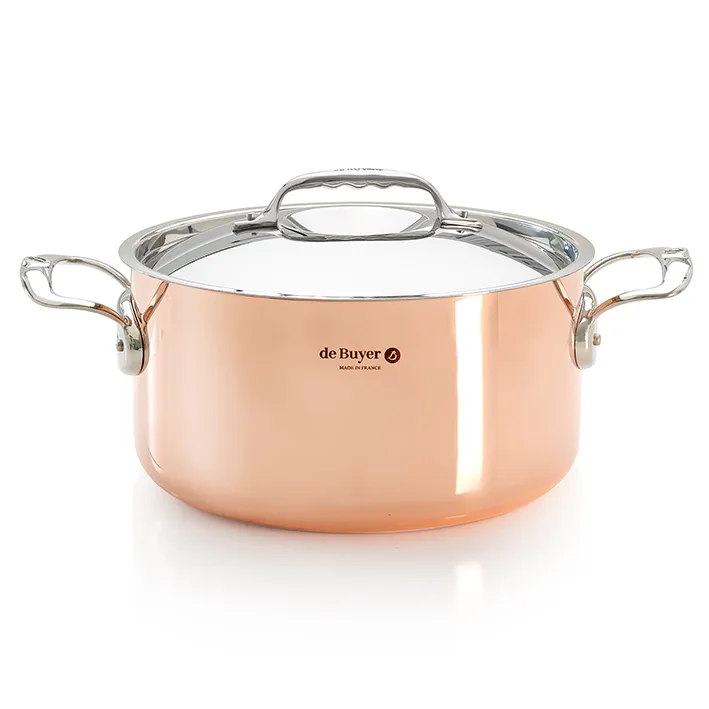 Prima Matera 带盖电磁炉适用砂锅 - 28cm - De Buyer
