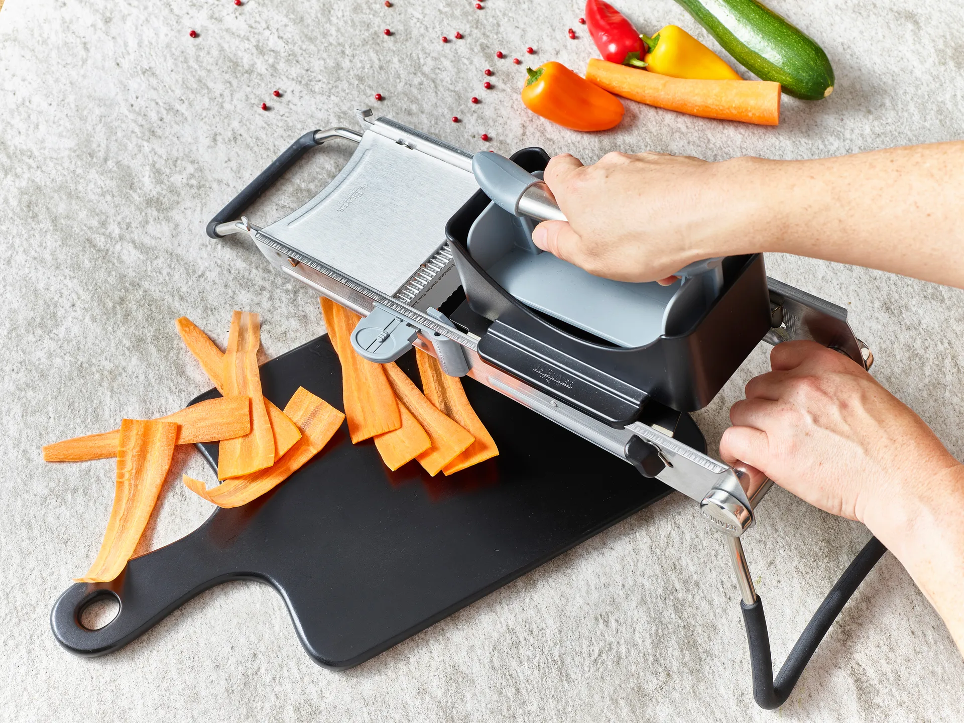 Revolution mandoline 2pusher accessories, 黑色 De Buyer