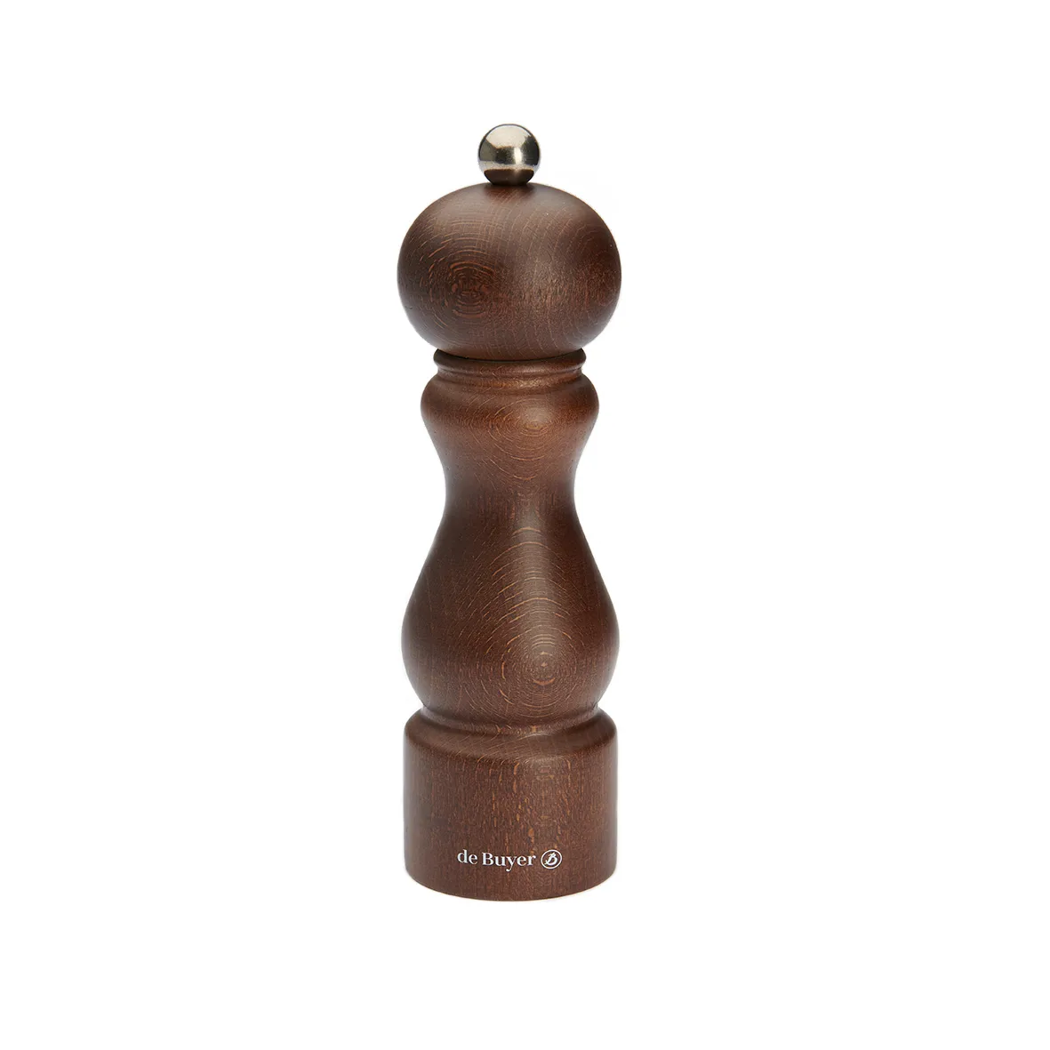 Rumba 陶瓷盐胡椒研磨器18cm, 深棕色 De Buyer