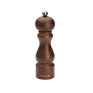 Rumba 陶瓷盐胡椒研磨器18cm - 深棕色 - De Buyer
