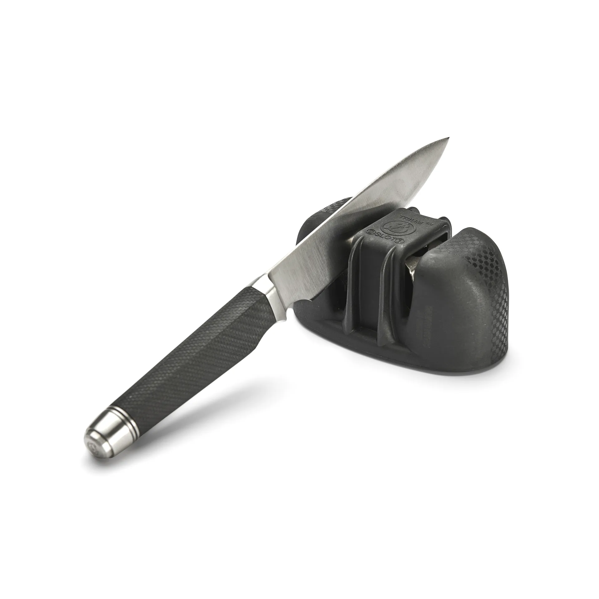 Trium Diamond Cams Pro knife sharpener double, 黑色 De Buyer
