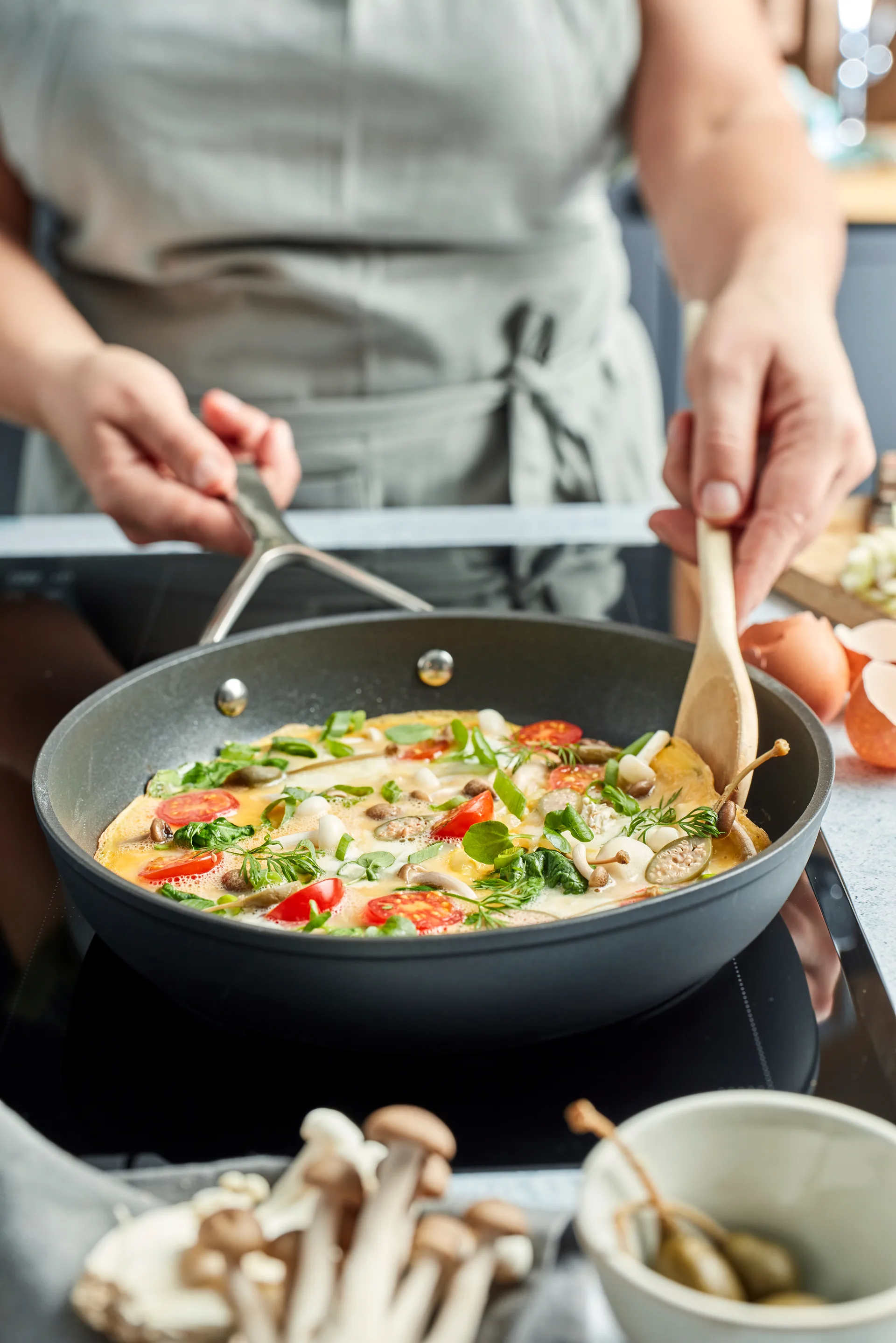 Demeyere Alu Pro 煎锅/炒锅, Ø 24 cm Demeyere