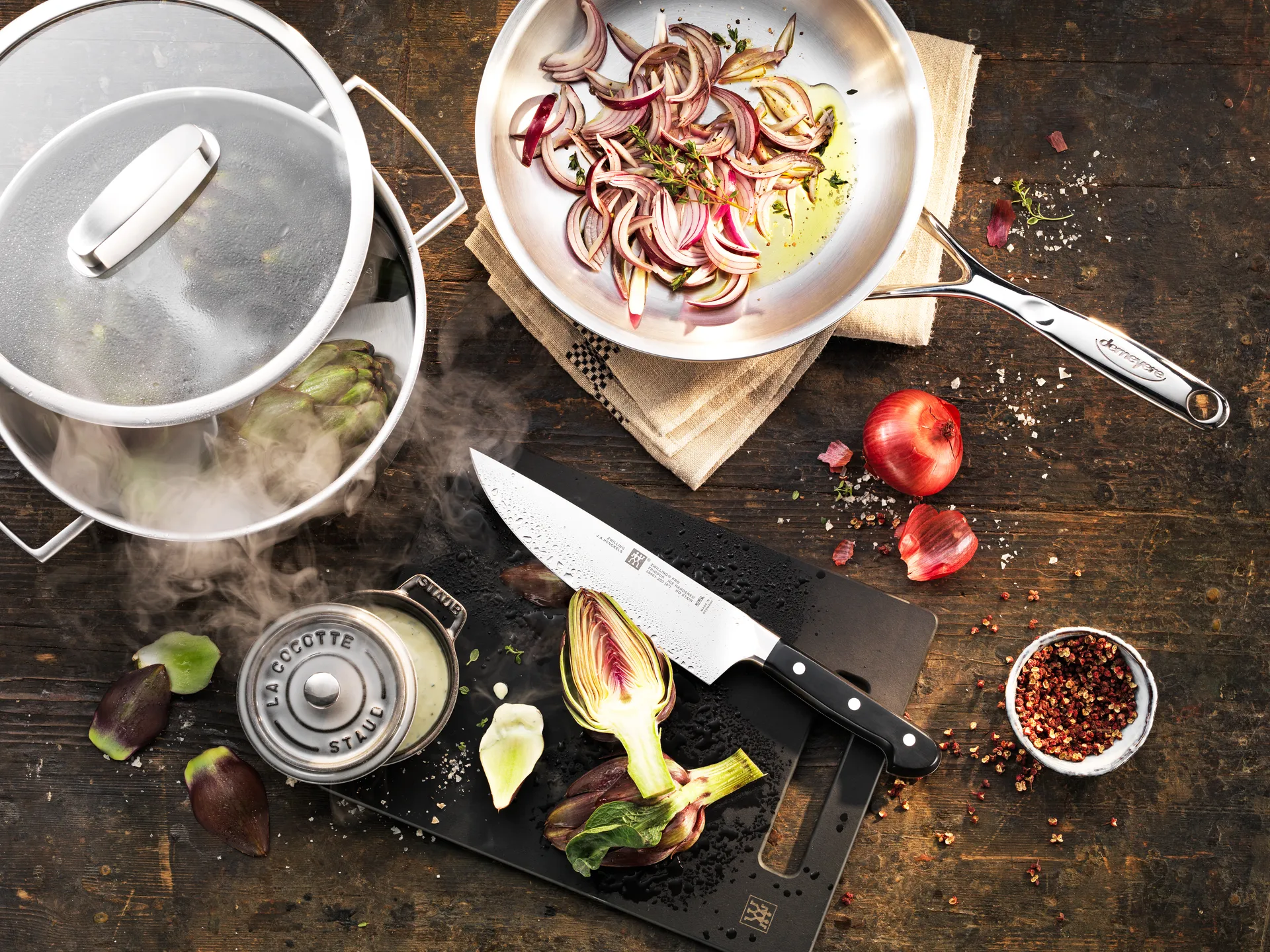 Demeyere Proline 煎锅/炒锅, Ø 24 cm Demeyere