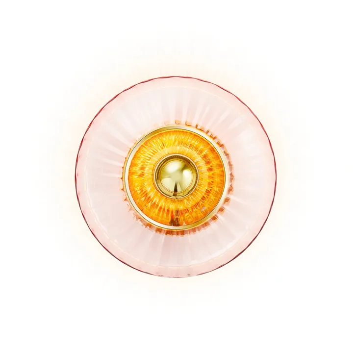 New Wave Optic 壁灯 Ø26 cm - 玫瑰色 - Design By Us