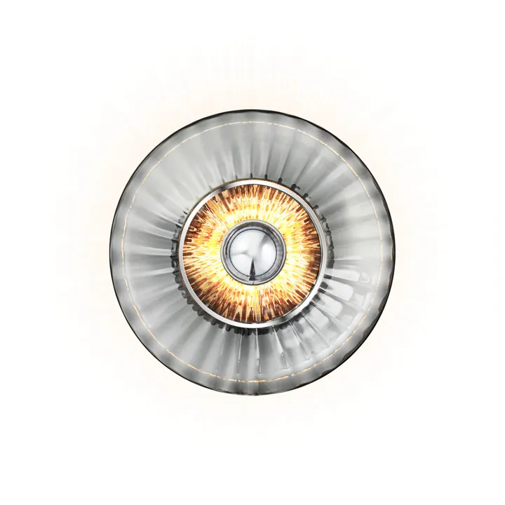 New Wave Optic壁灯Ø26cm - 烟灰色 - Design By Us