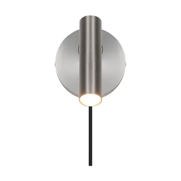 Makoto北欧风格简约壁灯 - 缎面铬色_13cm - Design For The People