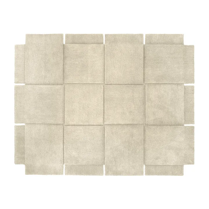 篮纹米色地毯 - 185x240cm - Design House Stockholm