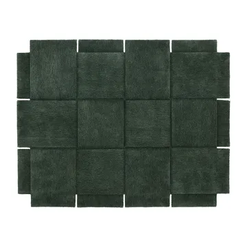 篮纹绿色地毯 - 185x240cm - Design House Stockholm