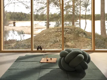 篮纹绿色地毯 - 185x240cm - Design House Stockholm