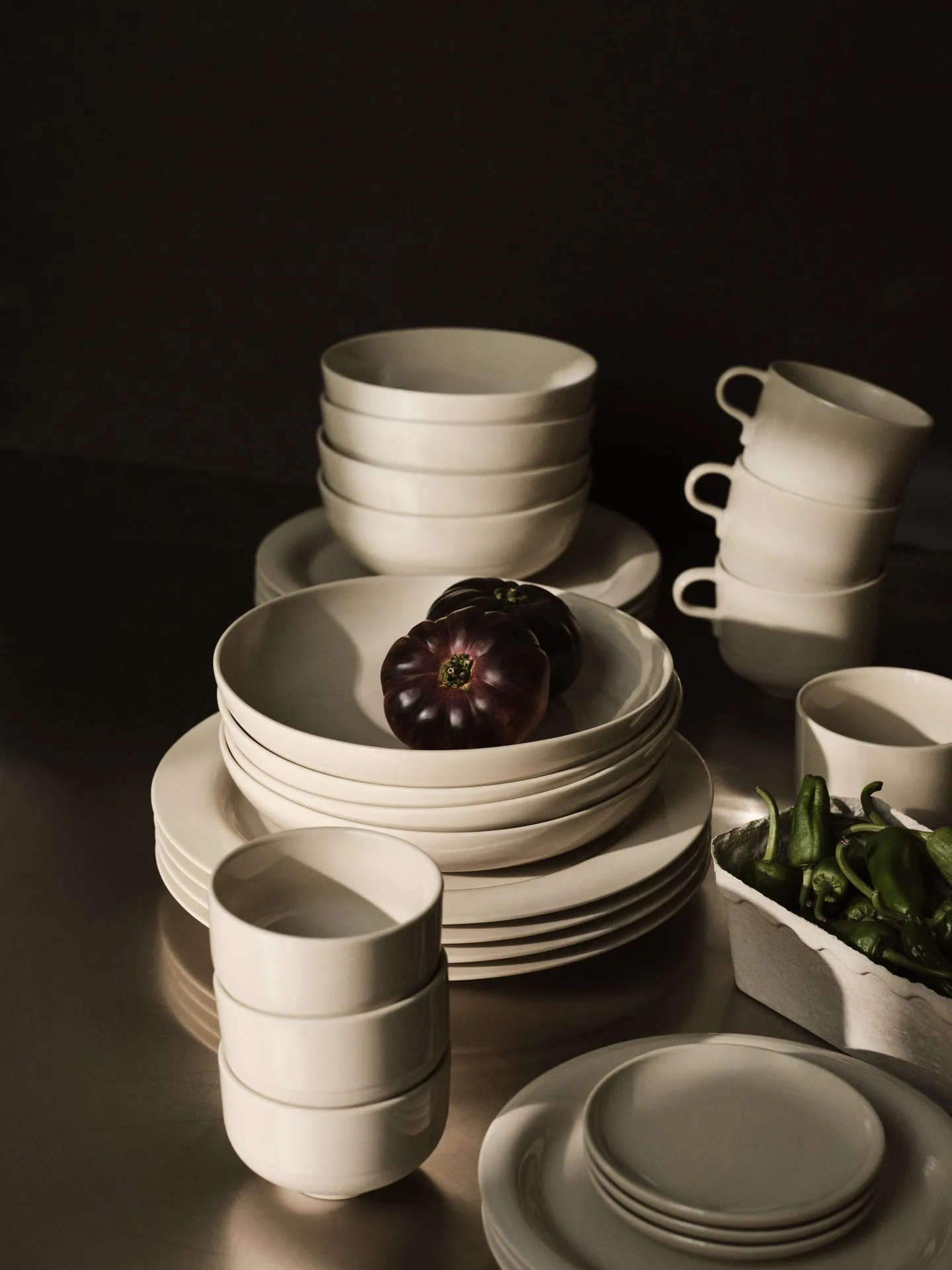 瑞典国立博物馆联名款 简约磨砂餐盘, 26 cm Design House Stockholm