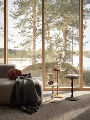 高脚桌 直径31x67.5cm - 漆灰白色 - Design House Stockholm