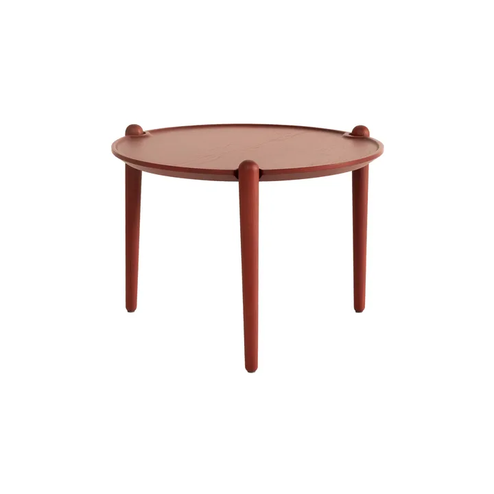 Aria 咖啡桌 - 红色, Ø50x37 cm - Design House Stockholm