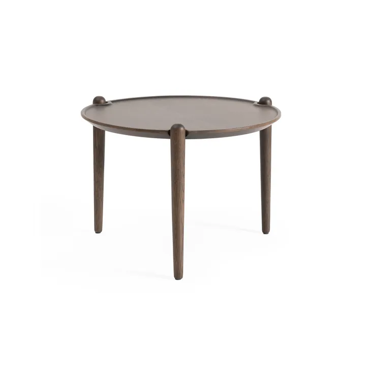 Aria 咖啡桌 - 深色橡木_Ø50x37cm - Design House Stockholm