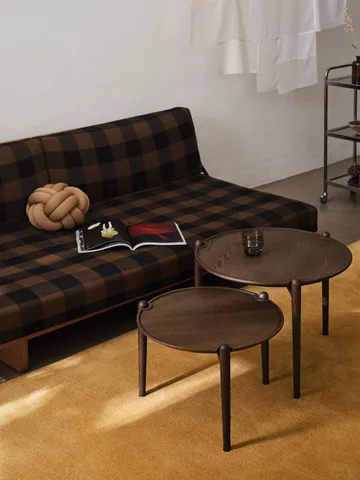 Aria 咖啡桌 - 深色橡木_Ø60x46cm - Design House Stockholm
