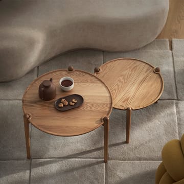 Aria 咖啡桌 Ø90 cm - 自然木色 30 cm - Design House Stockholm