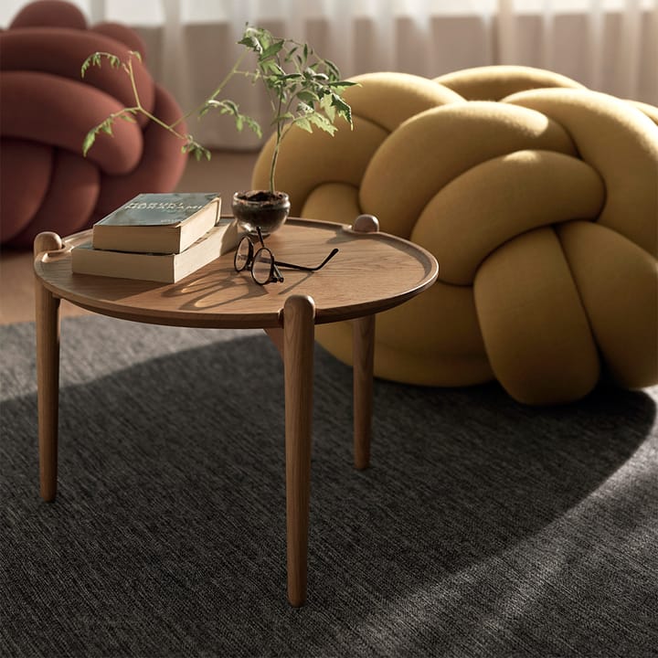Aria 咖啡桌 Ø90 cm, 自然木色 30 cm Design House Stockholm