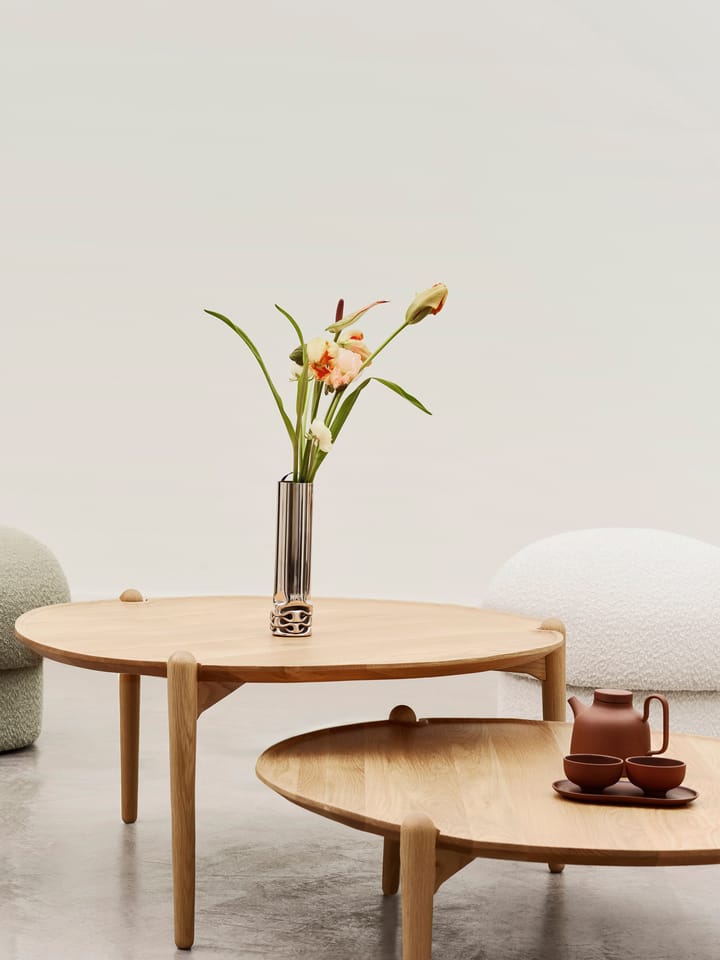 Aria 咖啡桌 Ø90 cm, 自然木色 42.5 cm Design House Stockholm