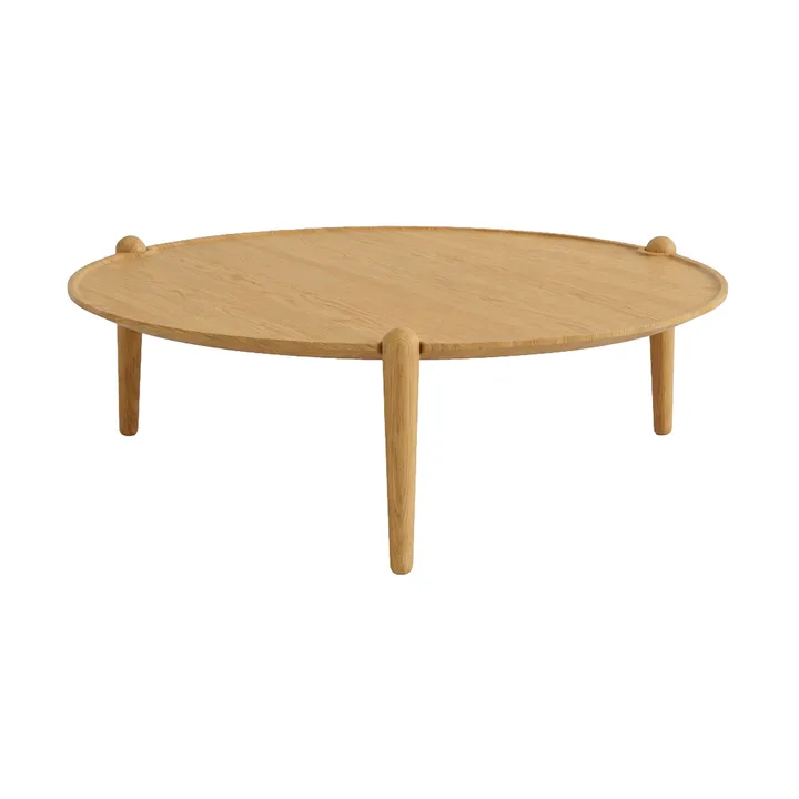 Aria 咖啡桌 - 自然木色, Ø90x30 cm - Design House Stockholm