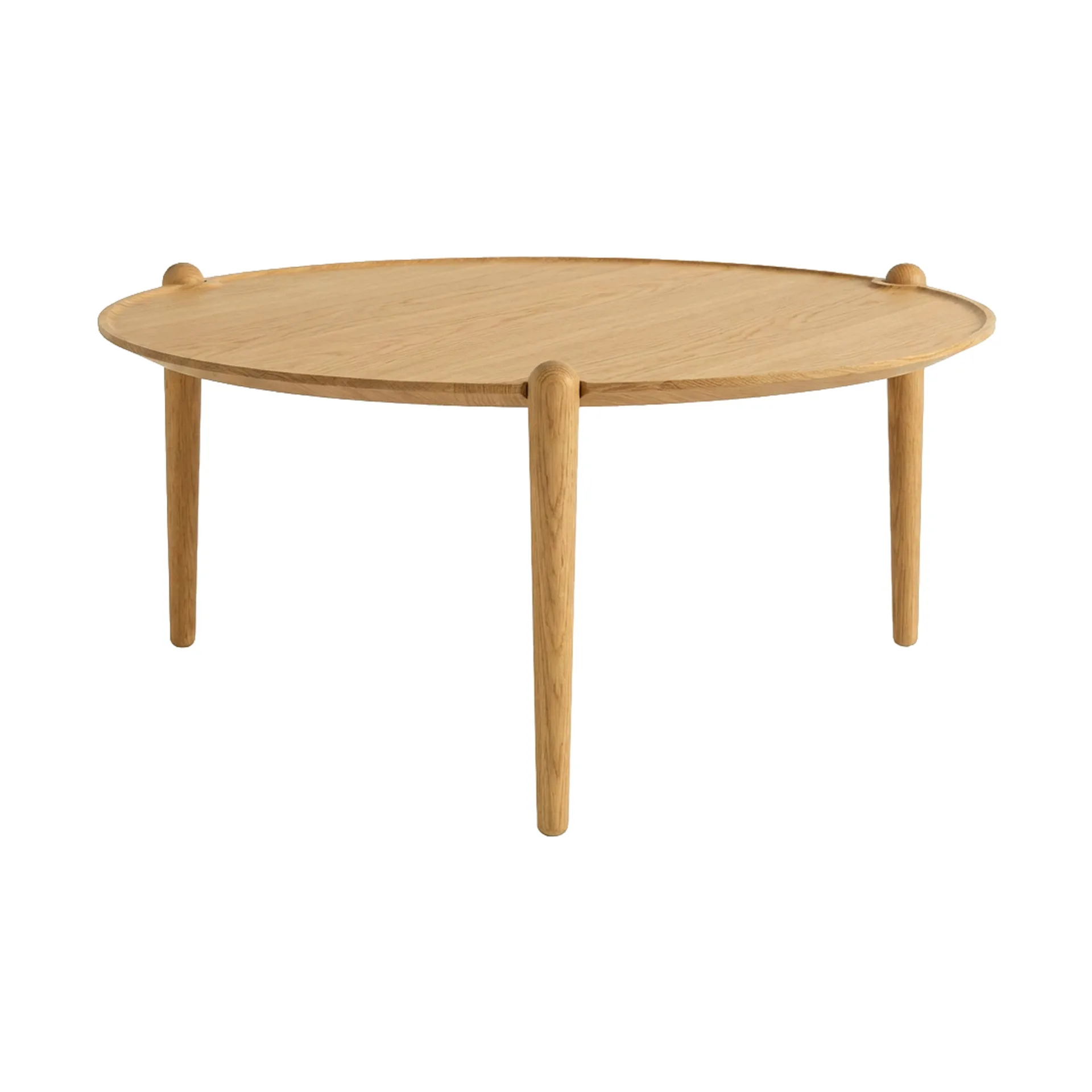 Aria 咖啡桌, 自然木色 Ø90x42.5 cm Design House Stockholm
