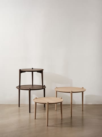 Aria coffee tablelow 37 cm - Light 自然木色 - Design House Stockholm